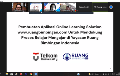 Pembuatan Aplikasi Online Learning Solution www.ruangbimbingan.com Untuk Mendukung Proses Belajar Mengajar di Yayasan Ruang Bimbingan Indonesia