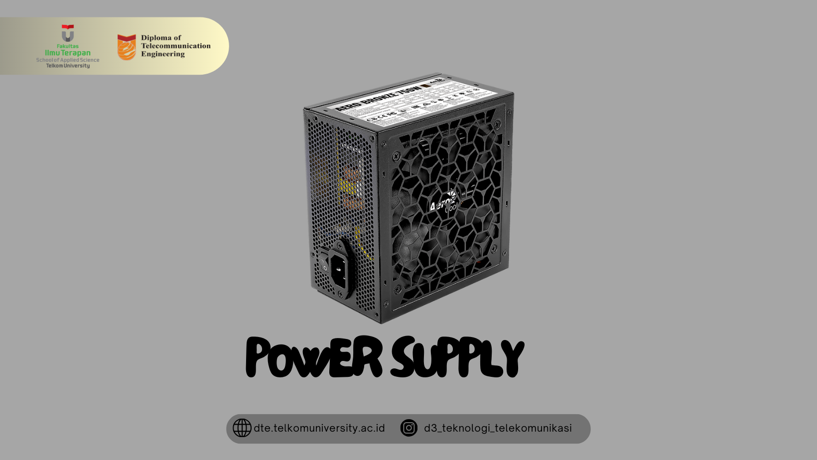 Mengenal Lebih Dalam Power Supply dan Beberapa Fungsinya