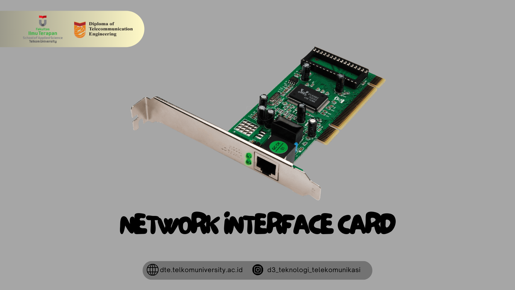 Mengenal Network Interface Card (NIC) dan Apa Saja Kegunaannya